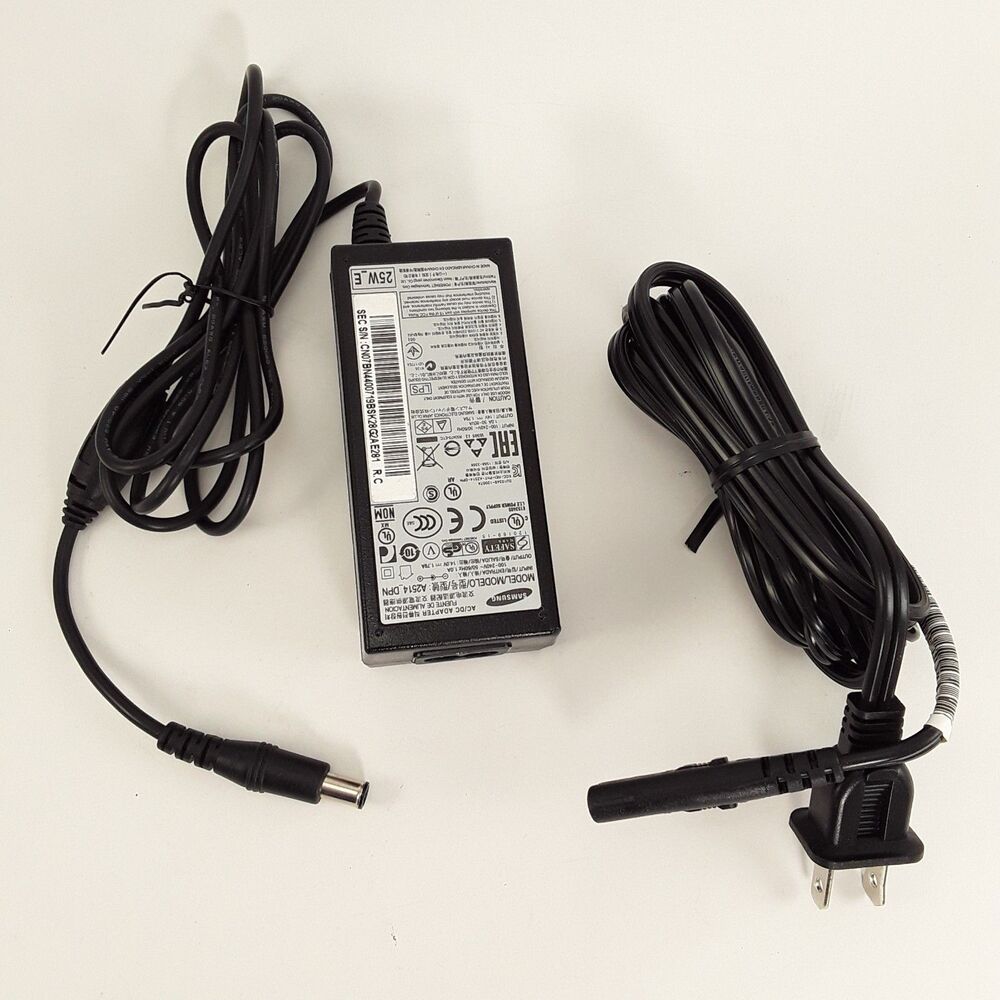 Genuine Samsung Power Supply Adapter AC 14V 1.79A 25W,  A2514_DPN monitor cord
